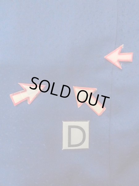 Photo19: N1210N Vintage Japanese kimono   Navy Blue TSUKESAGE formal for women / Silk. Crane,   (Grade B) (19)