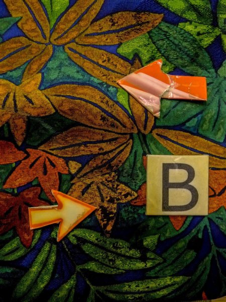 Photo15: N1211A Used Japanese kimono  Dark Navy Blue KOMON dyed for women / Silk. UME plum bloom,   (Grade B) (15)