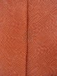 Photo5: N1211E Vintage Japanese kimono   Vermilion EDO KOMON pattern dyed for women / Silk. Wave,   (Grade C) (5)