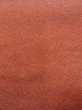 Photo7: N1211E Vintage Japanese kimono   Vermilion EDO KOMON pattern dyed for women / Silk. Wave,   (Grade C) (7)