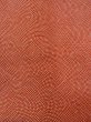 Photo8: N1211E Vintage Japanese kimono   Vermilion EDO KOMON pattern dyed for women / Silk. Wave,   (Grade C) (8)