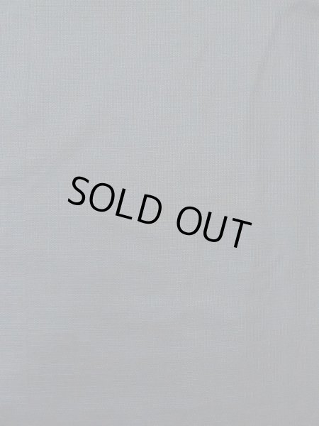 Photo7: N1226A Used Japanese kimono  Bluish Gray OSHIMA-TSUMUGI for men / Silk. Tortoise-shell pattern(Hexagonal pattern)   (Grade B) (7)