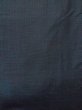 Photo8: N1226A Used Japanese kimono  Bluish Gray OSHIMA-TSUMUGI for men / Silk. Tortoise-shell pattern(Hexagonal pattern)   (Grade B) (8)