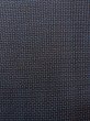 Photo7: N1226B Used Japanese kimono  Bluish Gray OSHIMA-TSUMUGI for men / Silk. Tortoise-shell pattern(Hexagonal pattern)   (Grade C) (7)