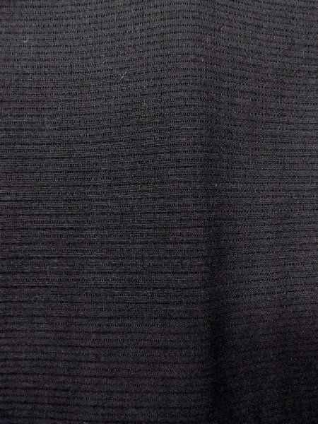 Photo5: N1226D Vintage Japanese kimono   Black MONTSUKI crests for women / Silk.    (Grade B) (5)