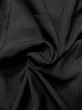 Photo10: N1226D Vintage Japanese kimono   Black MONTSUKI crests for women / Silk.    (Grade B) (10)