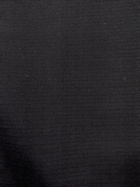 Photo6: Mint N1226F Vintage Japanese kimono   Black MONTSUKI crests for women / Silk.    (Grade A) (6)