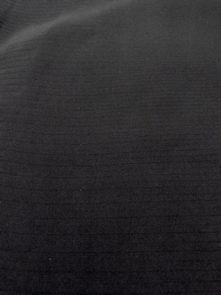 Photo9: Mint N1226F Vintage Japanese kimono   Black MONTSUKI crests for women / Silk.    (Grade A) (9)