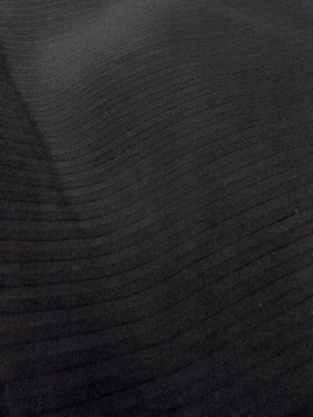 Photo10: Mint N1226F Vintage Japanese kimono   Black MONTSUKI crests for women / Silk.    (Grade A) (10)