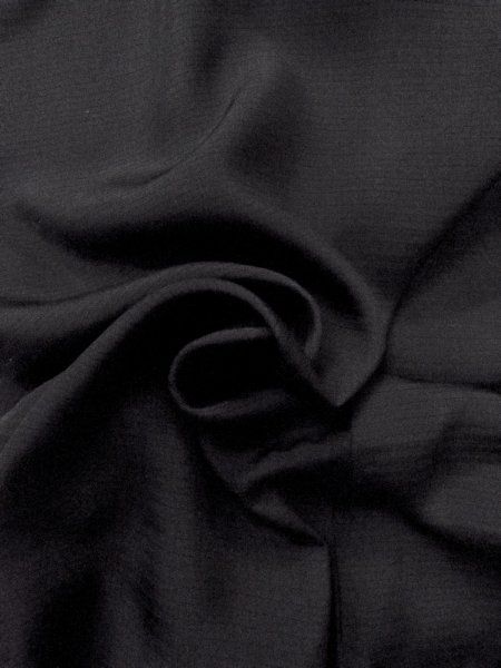 Photo12: Mint N1226F Vintage Japanese kimono   Black MONTSUKI crests for women / Silk.    (Grade A) (12)