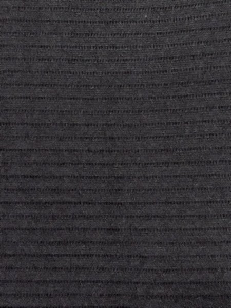 Photo7: N1226H Vintage Japanese kimono   Black MONTSUKI crests for women / Silk.    (Grade B) (7)