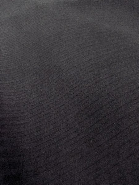 Photo10: N1226H Vintage Japanese kimono   Black MONTSUKI crests for women / Silk.    (Grade B) (10)