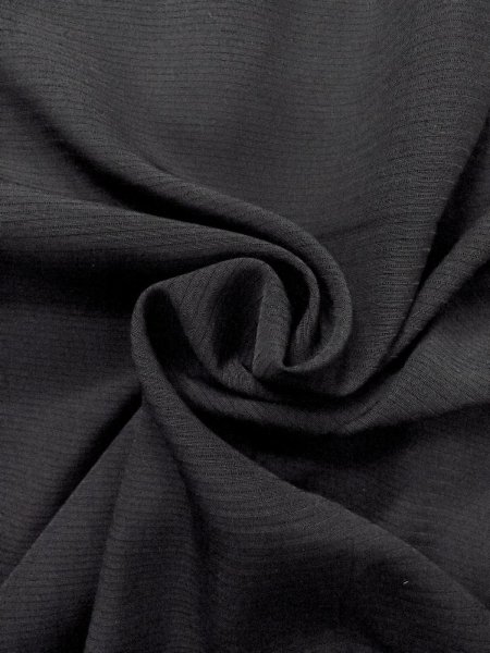 Photo11: N1226H Vintage Japanese kimono   Black MONTSUKI crests for women / Silk.    (Grade B) (11)