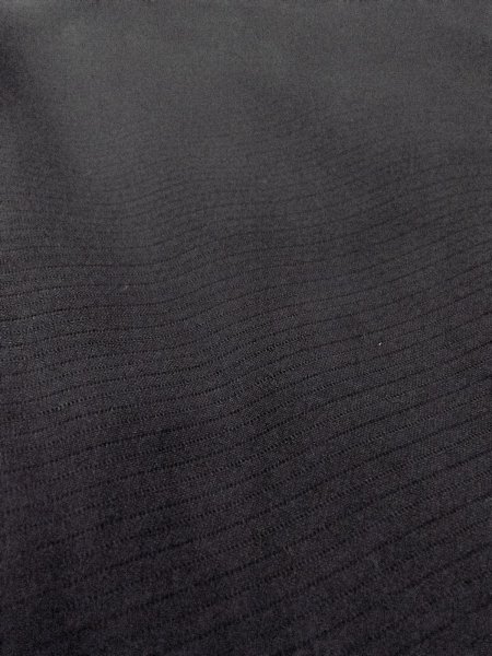 Photo7: Mint N1226I Vintage Japanese kimono   Black MONTSUKI crests for women / Silk.    (Grade A) (7)