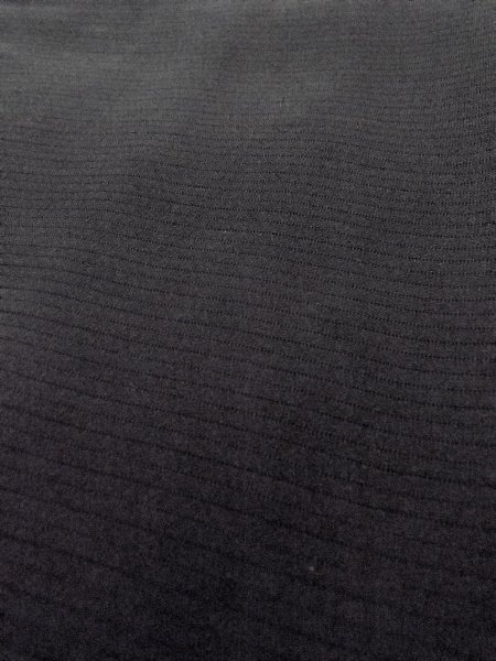 Photo9: Mint N1226I Vintage Japanese kimono   Black MONTSUKI crests for women / Silk.    (Grade A) (9)