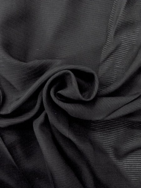 Photo11: Mint N1226I Vintage Japanese kimono   Black MONTSUKI crests for women / Silk.    (Grade A) (11)