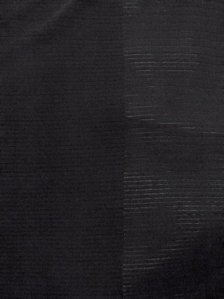 Photo5: N1226J Vintage Japanese kimono   Black MONTSUKI crests for women / Silk.    (Grade B) (5)