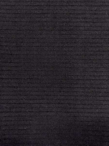 Photo6: N1226L Vintage Japanese kimono   Black MONTSUKI crests for women / Silk.    (Grade B) (6)