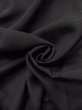 Photo9: N1226M Vintage Japanese kimono   Black MONTSUKI crests for women / Silk.    (Grade B) (9)