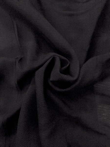 Photo10: N1226N Vintage Japanese kimono   Black MONTSUKI crests for women / Silk.    (Grade D) (10)