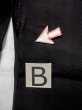 Photo13: N1226N Vintage Japanese kimono   Black MONTSUKI crests for women / Silk.    (Grade D) (13)