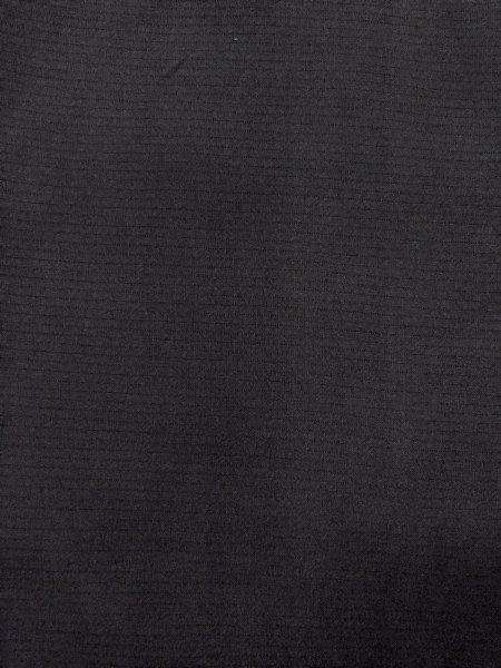 Photo4: N1226O Vintage Japanese kimono   Black MONTSUKI crests for women / Silk.  There is an impression of use.  (Grade D) (4)