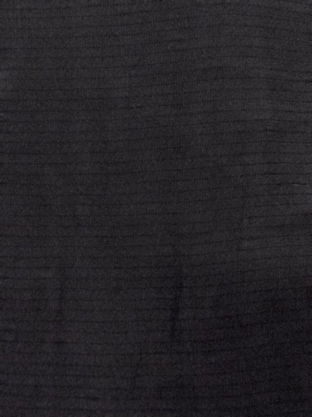 Photo5: N1226O Vintage Japanese kimono   Black MONTSUKI crests for women / Silk.  There is an impression of use.  (Grade D) (5)