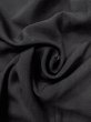 Photo9: N1226O Vintage Japanese kimono   Black MONTSUKI crests for women / Silk.  There is an impression of use.  (Grade D) (9)