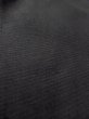 Photo8: N1226P Vintage Japanese kimono   Black MONTSUKI crests for women / Silk.    (Grade B) (8)