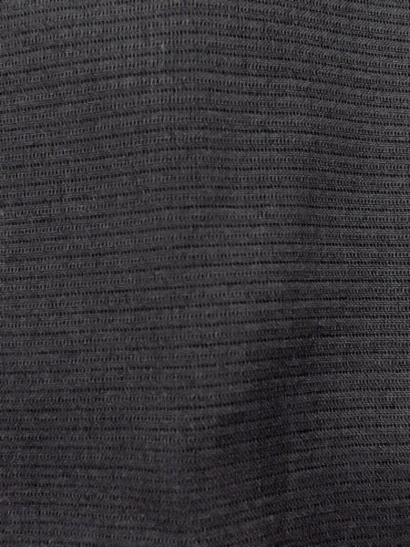 Photo5: Mint N1226Q Vintage Japanese kimono   Black MONTSUKI crests for women / Silk.    (Grade A) (5)