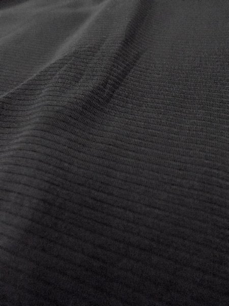 Photo6: Mint N1226Q Vintage Japanese kimono   Black MONTSUKI crests for women / Silk.    (Grade A) (6)