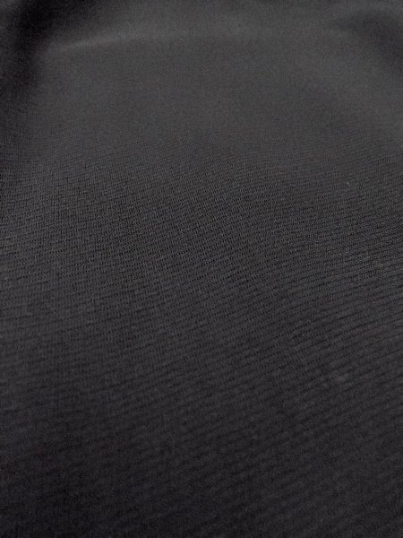 Photo7: Mint N1226Q Vintage Japanese kimono   Black MONTSUKI crests for women / Silk.    (Grade A) (7)