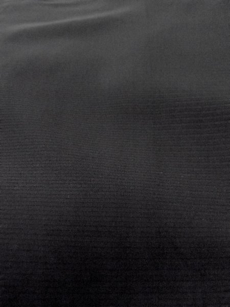 Photo8: N1226R Vintage Japanese kimono   Black MONTSUKI crests for women / Silk.    (Grade B) (8)