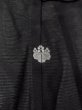 Photo3: N1226S Vintage Japanese kimono   Black MONTSUKI crests for women / Silk.    (Grade C) (3)