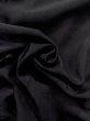 Photo10: N1226S Vintage Japanese kimono   Black MONTSUKI crests for women / Silk.    (Grade C) (10)