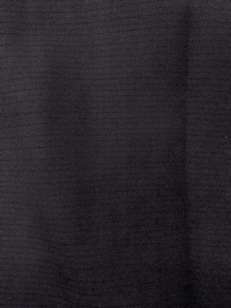 Photo5: N1226T Vintage Japanese kimono   Black MONTSUKI crests for women / Silk.    (Grade B) (5)