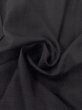 Photo11: N1226T Vintage Japanese kimono   Black MONTSUKI crests for women / Silk.    (Grade B) (11)