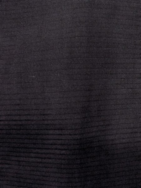 Photo5: N1226U Vintage Japanese kimono   Black MONTSUKI crests for women / Silk.    (Grade B) (5)