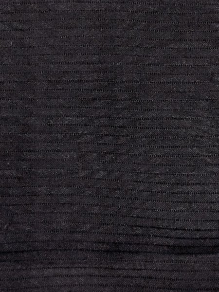 Photo6: N1226U Vintage Japanese kimono   Black MONTSUKI crests for women / Silk.    (Grade B) (6)