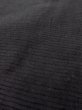 Photo7: N1226U Vintage Japanese kimono   Black MONTSUKI crests for women / Silk.    (Grade B) (7)