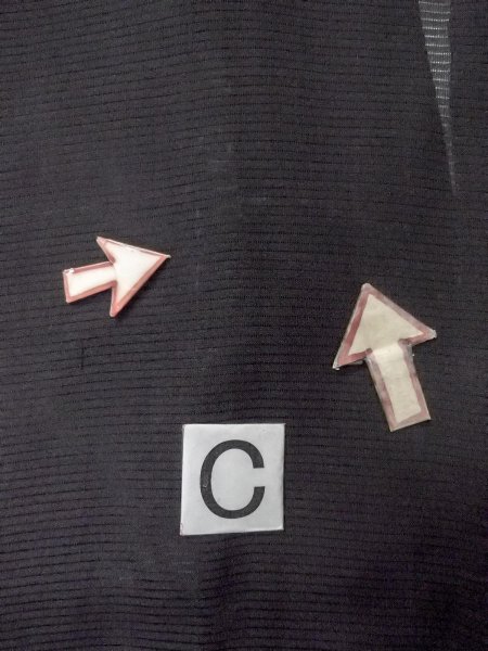 Photo15: N1226U Vintage Japanese kimono   Black MONTSUKI crests for women / Silk.    (Grade B) (15)