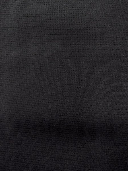 Photo4: N1226X Vintage Japanese kimono   Black MONTSUKI crests for women / Silk.    (Grade B) (4)