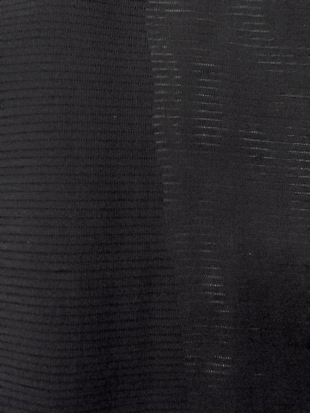 Photo5: N1226X Vintage Japanese kimono   Black MONTSUKI crests for women / Silk.    (Grade B) (5)