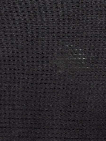 Photo6: N1226X Vintage Japanese kimono   Black MONTSUKI crests for women / Silk.    (Grade B) (6)