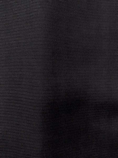 Photo3: N1226Y Vintage Japanese kimono   Black MONTSUKI crests for women / Silk.    (Grade B) (3)