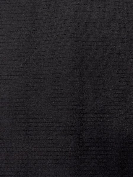 Photo4: N1226Y Vintage Japanese kimono   Black MONTSUKI crests for women / Silk.    (Grade B) (4)