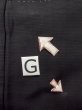 Photo18: N1226Y Vintage Japanese kimono   Black MONTSUKI crests for women / Silk.    (Grade B) (18)