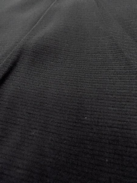 Photo6: Mint N1226Z Vintage Japanese kimono   Black MONTSUKI crests for women / Silk.    (Grade A) (6)