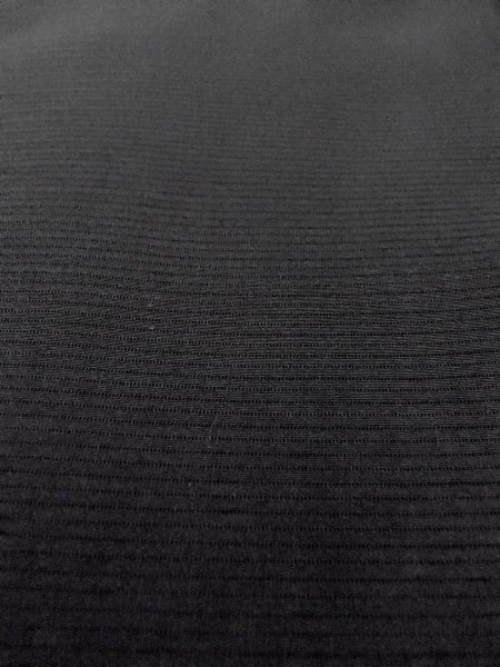 Photo7: Mint N1226Z Vintage Japanese kimono   Black MONTSUKI crests for women / Silk.    (Grade A) (7)