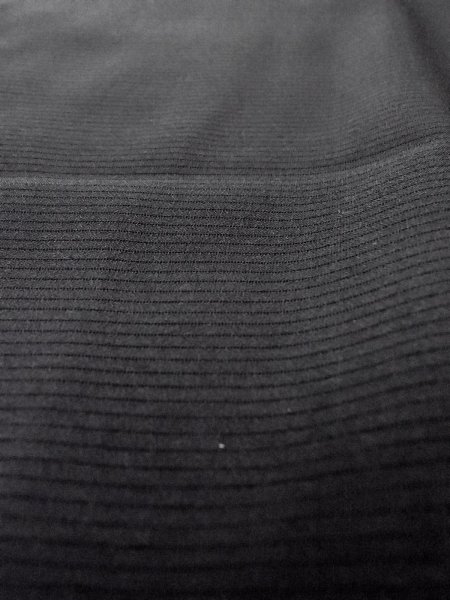 Photo7: Mint N1227A Vintage Japanese kimono   Black MONTSUKI crests for women / Silk.    (Grade A) (7)